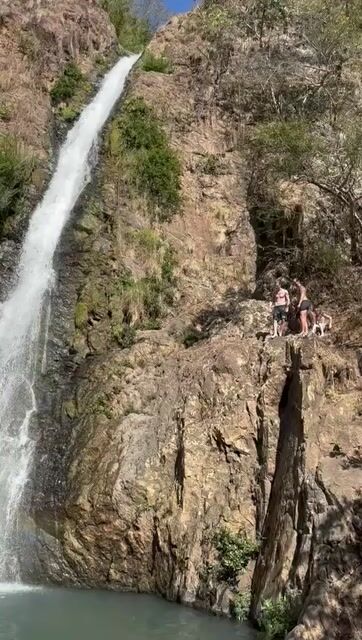 Have you ever been cliff jumping?