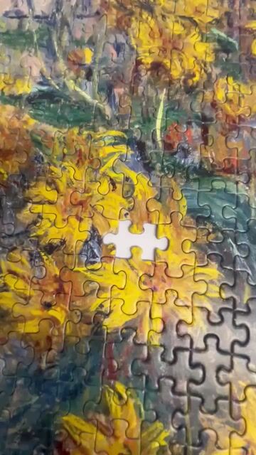 Is there anything more satisfying than finishing a puzzle?