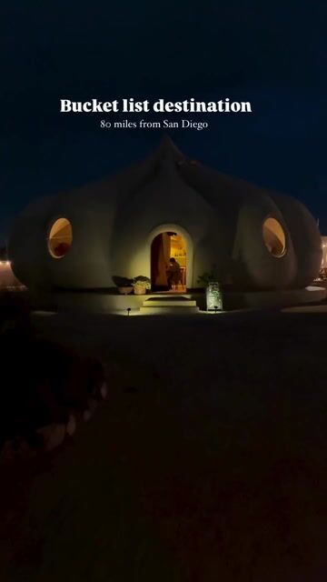 For those wondering what the weird shaped building that everyone keeps posting is, it’s a restaurant in Valle de Guadalupe! Would you go to it?