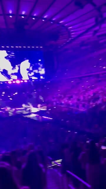 when u take concert videos do you try and be still and quiet or do you live in the moment and sing along